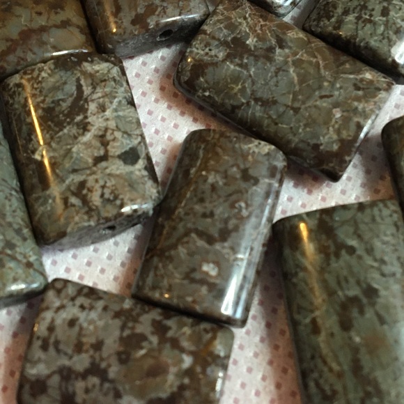 Snowflake Jasper beads - Picture 8 of 8